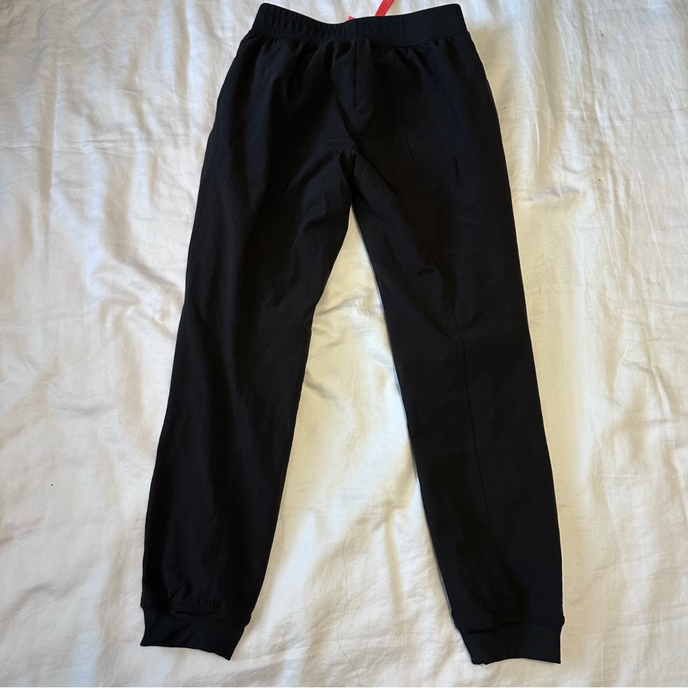 Girls GAP Black Lined  Black Jogger Pants